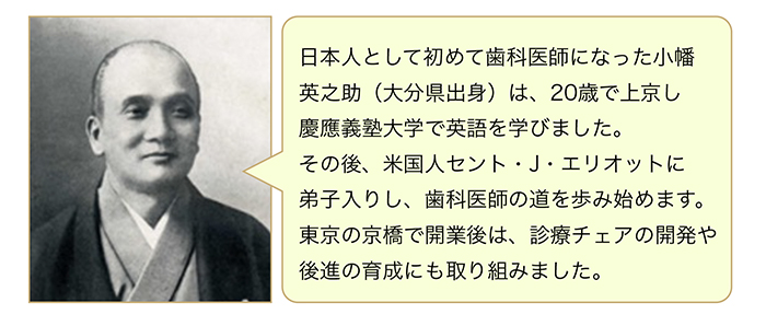 日本で初めての歯科医師