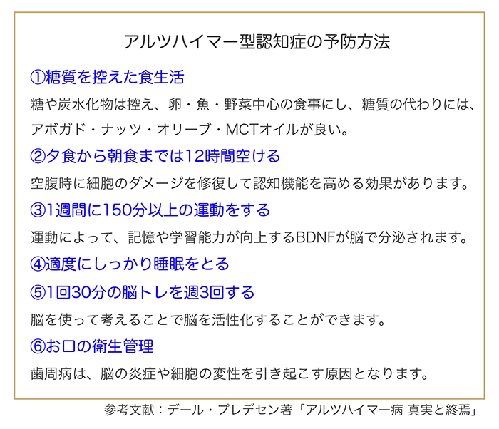 認知症予防のためにできること